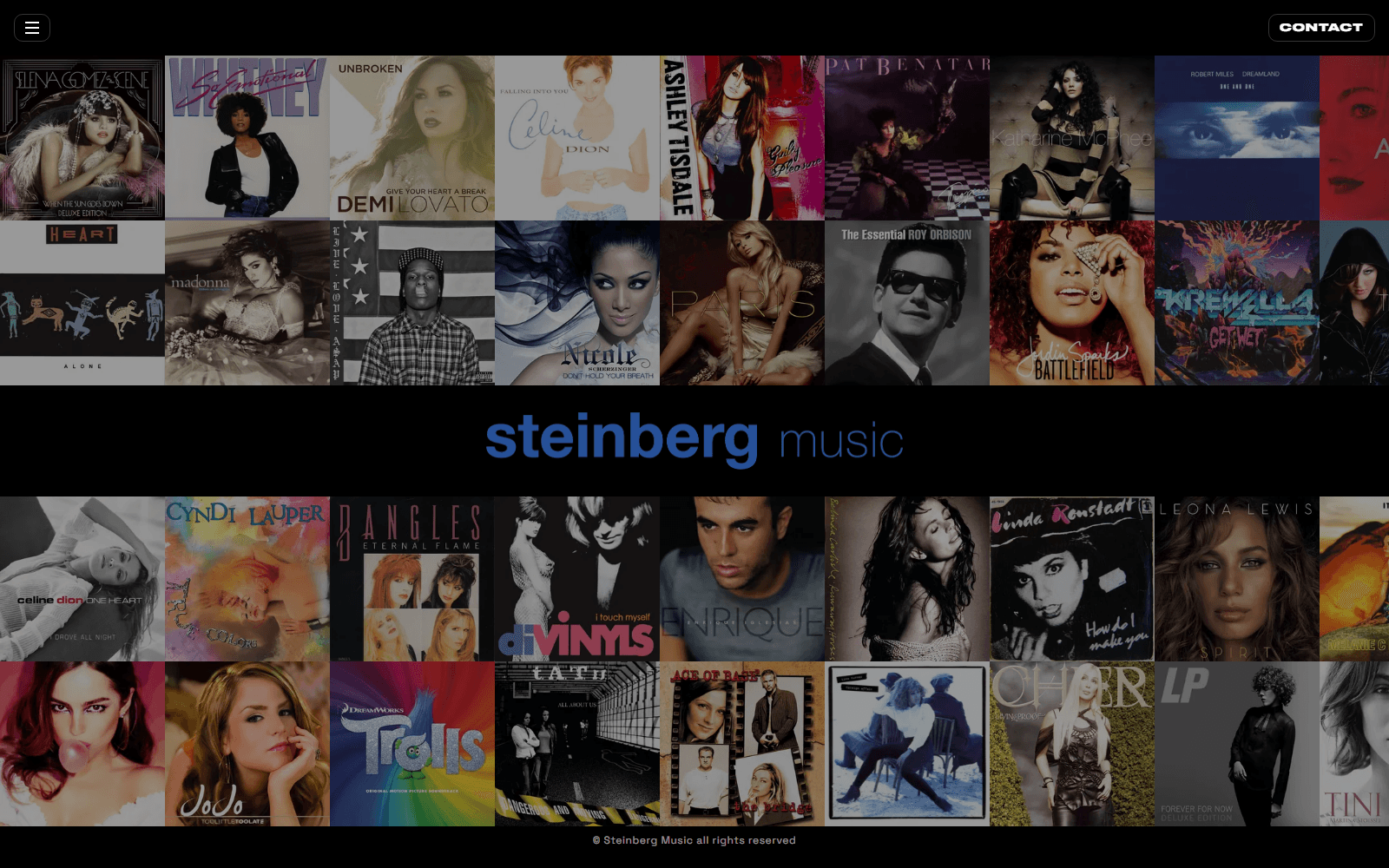 Steinberg Music website homepage